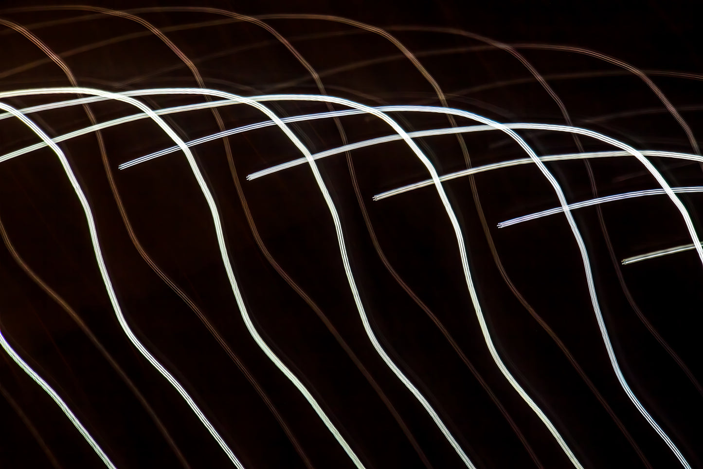 "Arcing Parallels on Black" photo art print