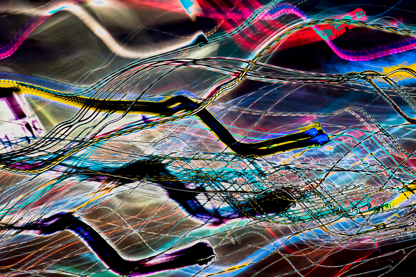 "Chasing the Waves - Dark Variation" photo art print