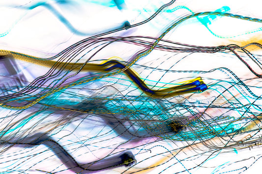 "Chasing the Waves - Light Variation" photo art print