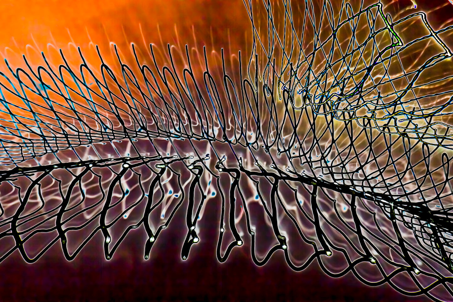 "Exploding Energy in a Heated Moment" photo art print