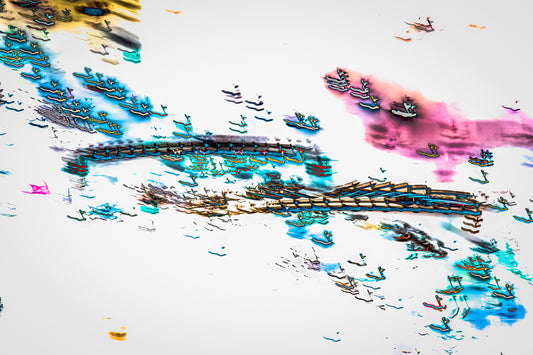 "Floating in the Dream Parade - Light Variation" photo art print