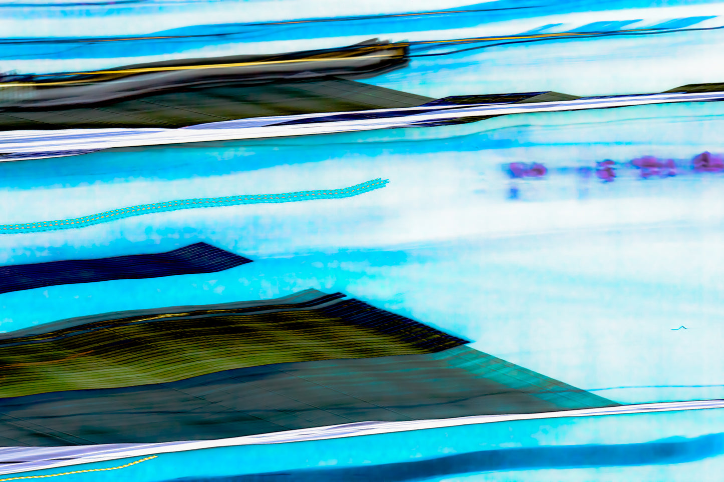 "Flying Carpets in Fields of Blue" photo art print