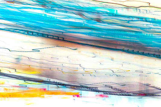 "Following Tracks in Ebb and Flow" photo art print